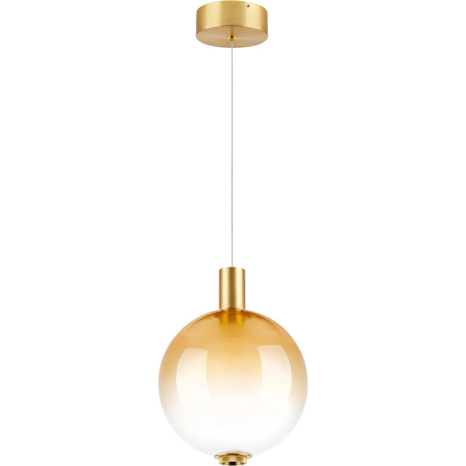 Люстра LIGHTSTAR COLORE 805403 LED 1х6W LM 3000K золото/янтарный